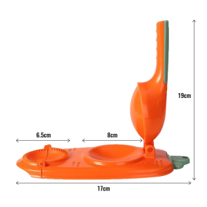 Konco 2 In 1 Dumpling Maker Dough Pressing Tool Dumpling Maker Wrapper Mold Empanada Press Dumpling Skin Maker Kitchen Accessories