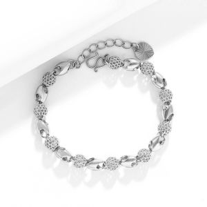 24K Gold Plated Bracelet For Women Jewelry Fashion Accessories Gelang Tangan Perempuan