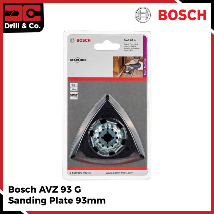 Bosch AVZ 93 G Mata Oscillating Sanding Plate 93mm (493)