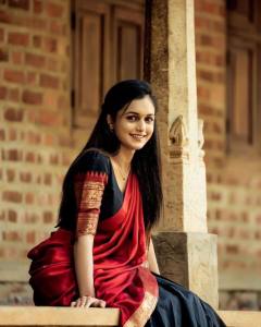 [PRE ORDER] Size XS to 2XL Cotton Lichi Pavadai Davani (Half Saree) Fully Stiched Set~ Delivery Lead Time : 10 days
