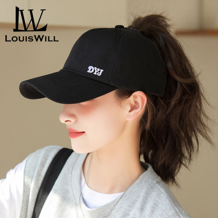 LouisWill%20hat%20woman%20korea%20style%20Large%20Brim%20Visor%20Women%20High%20Ponytail%20Baseball%20Empty%20Top%20Sunscreen%20Cap%20Outdoor%20Urban%20Sports%20Sun%20Protection%20Hat%20Hip%20Hop%20Hats%20sun%20hats%20for%20women%20-%20Image%209