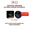 MATTE COVER NATURAL LOOSE POWDER SR12 / FACE POWDER BEDAK TABUR WITH SPF 15. 