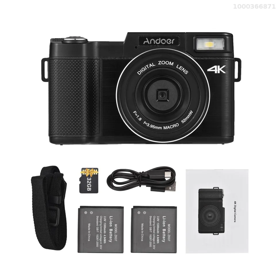 Andoer Portable Digital Camera with TFT Rotatable Screen