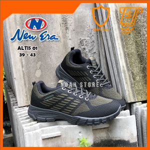 NOAH - Sepatu New Era ALTIS 01 39-43 / Sepatu Sekolah Hitam / Sepatu Sekolah Anak / Sepatu Sekolah / Sepatu Sneakers Anak