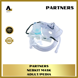 Partners Nebulizer Kit with Mask Adult and Pedia