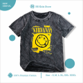 Baju Anak Laki Laki & Perempuan Washed /Kaos Anak Distro /Pakaian Anak Laki Laki/ Catoon Combed 30s Brand Premiumm. 