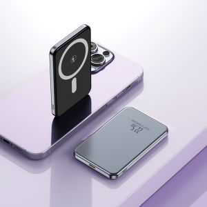 SG（Ready Stock)Magnetic power bank 22.5W fast charging 20000mAh portable wireless power bank suitable for all types of mobile phones [3C certification]