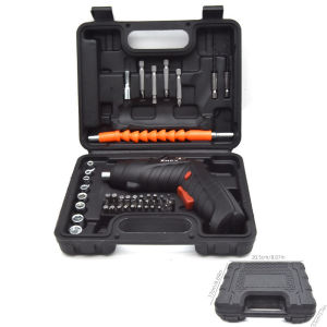 Fast Delivery⚡Cordless electric screwdriver rechargeable drill set equipped with 47 accessories USB charging rotatable drill bit mini portable with LED light suitable for home office DIY tools