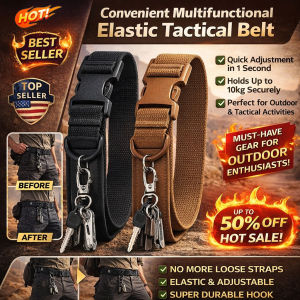 Velcro Multi-functional Tactical Belt Adjustable All-Match Waist Belt Nylon Storage Ribbon Harness Cable Tie