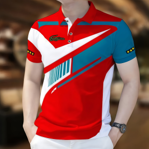 Summer Polo for Men Youthful Office Polo Shirts for Men Fashion Casual Polo for Men Formal Full Sublimation Polo Shirt for Men Uniform Breathable Drifit Polo Shirt