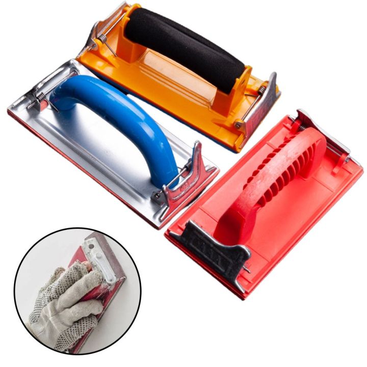 Woodworking Hand Sander 180*85*30mm Abrasive Polish Tool Grinding Home Lightweight Hand Sander Wall Sand Board