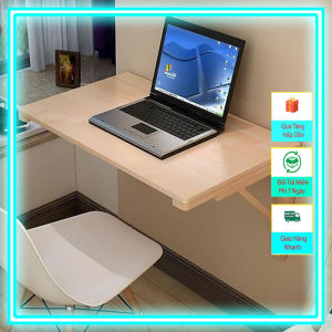 Bàn gập treo tường thông minh bằng gỗ thông nhập khẩu