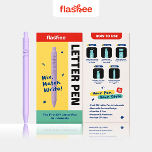 Flashee Pulpen Nama Pulpen Bisa Custom Nama Sendiri Pen Karakter Bisa COD