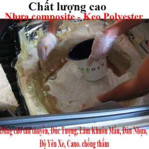 Vật Liệu Composite Chống Thấm - Nhựa Polyester - Sợi Thủy Tinh