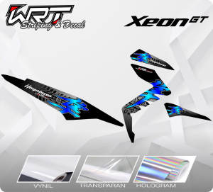 Striping Xeon GT-Stiker Decal Xeon GT 125 Hayabusa