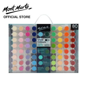 Mont Marte Signature Vivid Colour AcrylicPaint Set - 80 colour