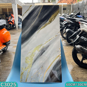 COD PAKET 10 PCS & 5 PCS Wallpaper Dinding VINYL Marble Lantai Vinyl Marbel Granit Stiker Cabinet Marbel Walpaper Kamar Mandi Anti Air