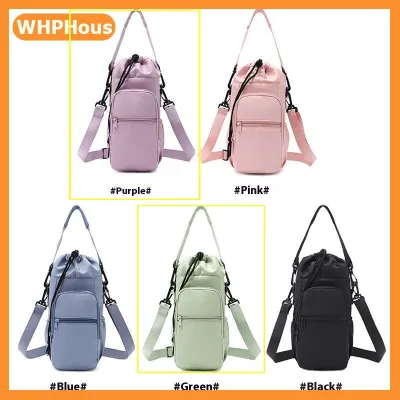 🔥🔥🔥WHPHous Giữ chai nước với dây đeo cách nhiệt chai nước tàu sân bay túi nước chai sling Túi