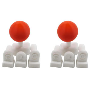 KEBETEME 3D Printed Creative Joystick Keycap Mechanical Keyboard External Game Joystick Arcade Game Rocker for WASD Mechanical Keyboard Cross-axis Compatible Gaming Keycap