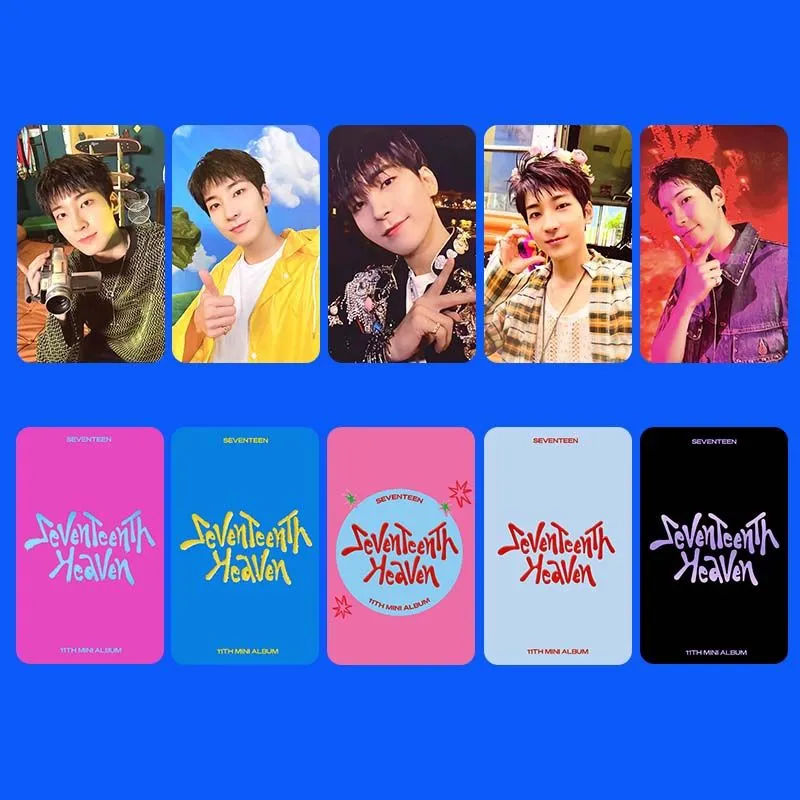 SEVENTEEN 11th Mini Album Heaven Solo PhotoCards Woozi Hoshi