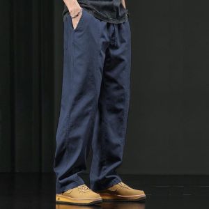 Quần Kaki Nam Cao Cấp Dáng Baggy Cạp Chun Ống Suông Thoải Mái Phong Cách Đường Phố Cực Ngầu 2024 - QKK18