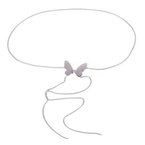 Stylish Adjustable Length Metal Waist With Delicate Butterfly Design For Everyday Or Party Wear