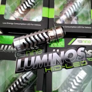 ORIGINAL LUMINOS LAMPU LED UTAMA MOTOR H6 LS2 LASER AC DC HI LOW 15 WATT LUMINOS NINE 2 WARNA WHITE YELLOW UNIVERSAL MOTOR BEBEK DAN MATIC / LAMPU LED UTAMA HEADLAMP MOTOR LED LASER D2 H6 P15D AC DC 9-80V BEBEK MATIC 2 WARNA