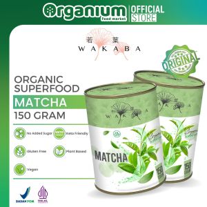 WAKABA Superfood Matcha Nutrisi Lengkap untuk kesehatan - 150gr