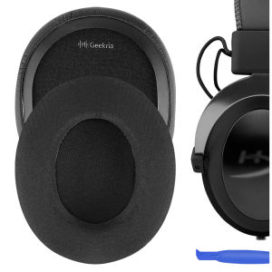 Geekria Cooling Gel Replacement Ear Pads for HyperX Cloud Flight S CloudX Flight Stinger Core Stinger S Headphones Earpads (Black)