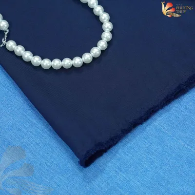 Vải Cotton lạnh may đầm váy quần tây ống suông và vest blazer mềm mịn ít giãn vải trơn nhiều màu khổ 1m5 Phượng Thúy