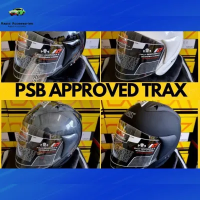 PSB APPROVED TRAX tr03zr TR06rr race zr motorcycle helmet bike open face