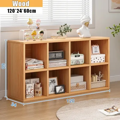 APES Open Bookshelf Cabinet Wooden Partition Cabinet Multi Layer Lockers Modern Minimalist Storage Cabinet