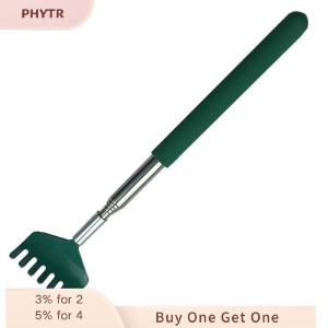 PHYTR HOT Steel Retractable Itching Rake Scratcher Telescopic Massage Tool Back Scratcher