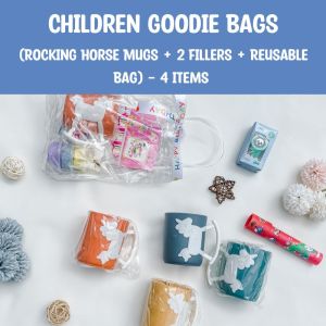 [SG INSTOCK] Pre-packed Children Goodie Bags For PreSchool Birthday Party Celebration Kids Party Favors - Rocking Horse Mug