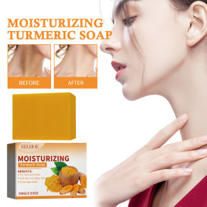 EELHOE Turmeric Soap Brightening Skin Turmeric Brightening Soap 100g