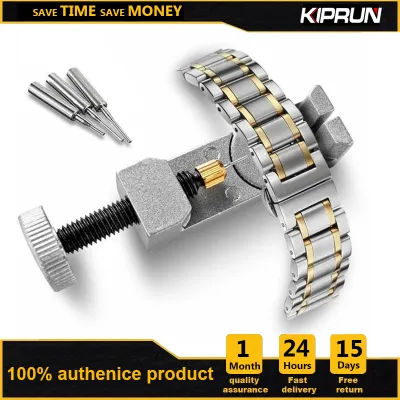 KIPRUN Watch Band Strap Link Pin Remover Repair Tool Kit With Pack of 3 Extra Pins Replacement Remover Spring Bar Set For Men Women Watch