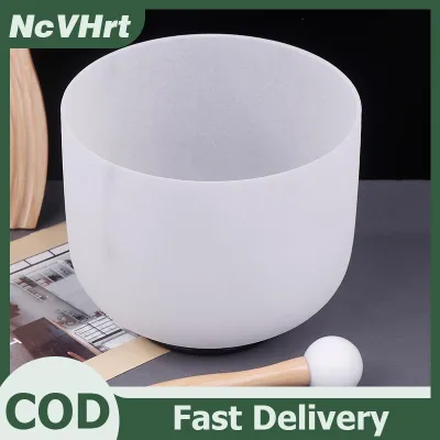 👉Hot Sale NcVHrt Crystal Quartz Singing Bowl 8 Inch 432Hz Yoga Meditation Sound Bowls Professional Tibetan Crystal Bowl Sound Healing Instruments