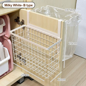 SJorage Dual Sided Hanging Wire Storage Basket Bathroom Organizer Over Cabinet Door No Drill Shower Storage Rack