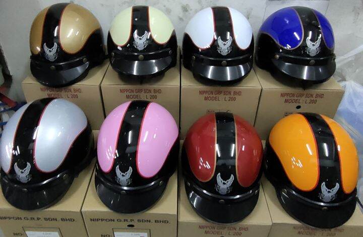 Helmet hot sale laser half