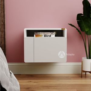 Nakas Dinding Laci Minimalis Ambalan Laci Kayu Tempel Tembok Rak Dinding Laci Floating Drawer Shelf