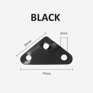 Camping Aluminum Tent Rope Tensioner Adjuster Deck Peg Hanger Paracord Tarp 2 Holes Triangle Squid