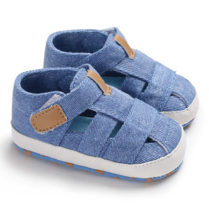 Boys And Girls Cotton Soft Bottom Canvas Sandals Newborn Summer Casual Sandals Babys First Walking Shoes