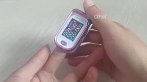 Pulse Oximeter Fingertip Blood Oxygen Saturation Monitor with Large LED Display Monitor for s Fingertip Pulse Oximetr with Lanyard (Rose Gold)