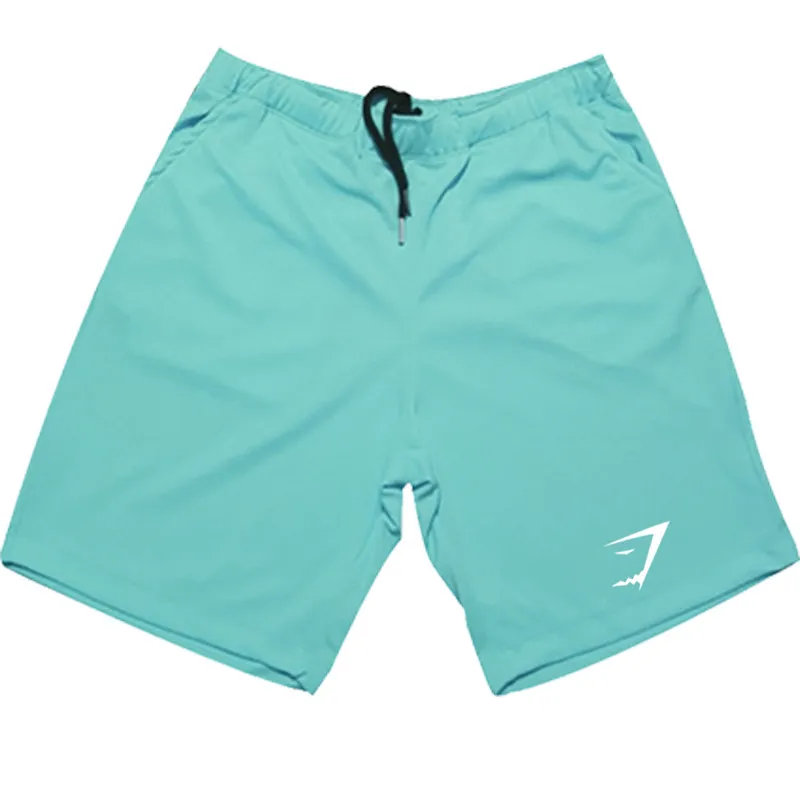 Gymshark Men's Shorts Training Fitness Slim Round Neck Simple