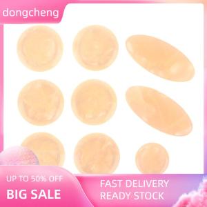 dongcheng 9Pcs Set Saxophone Key Buttons Inlays For Alto Tenor Soprano Sax Plastic Parts