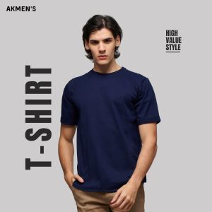 AKMENS T-Shirt Basic Pria 1.0