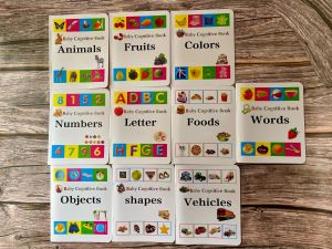 LOVENI Set of 10’s Baby Cognitive Books