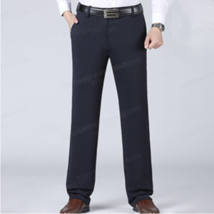 Meimingzi Mens Ice Silk Suit Pants Cool Comfortable