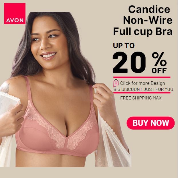 Avon Official Store CANDICE Non-Wire Lace Bra ( SIZE 34B, 36A, 36B