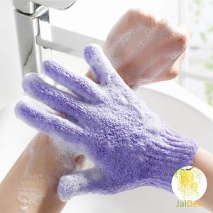 ถุงมืออาบน้ํา ขจัดเซลล์ผิวเก่า ถุงมือขัดผิวอาบน้ํา Glove-style bath towel